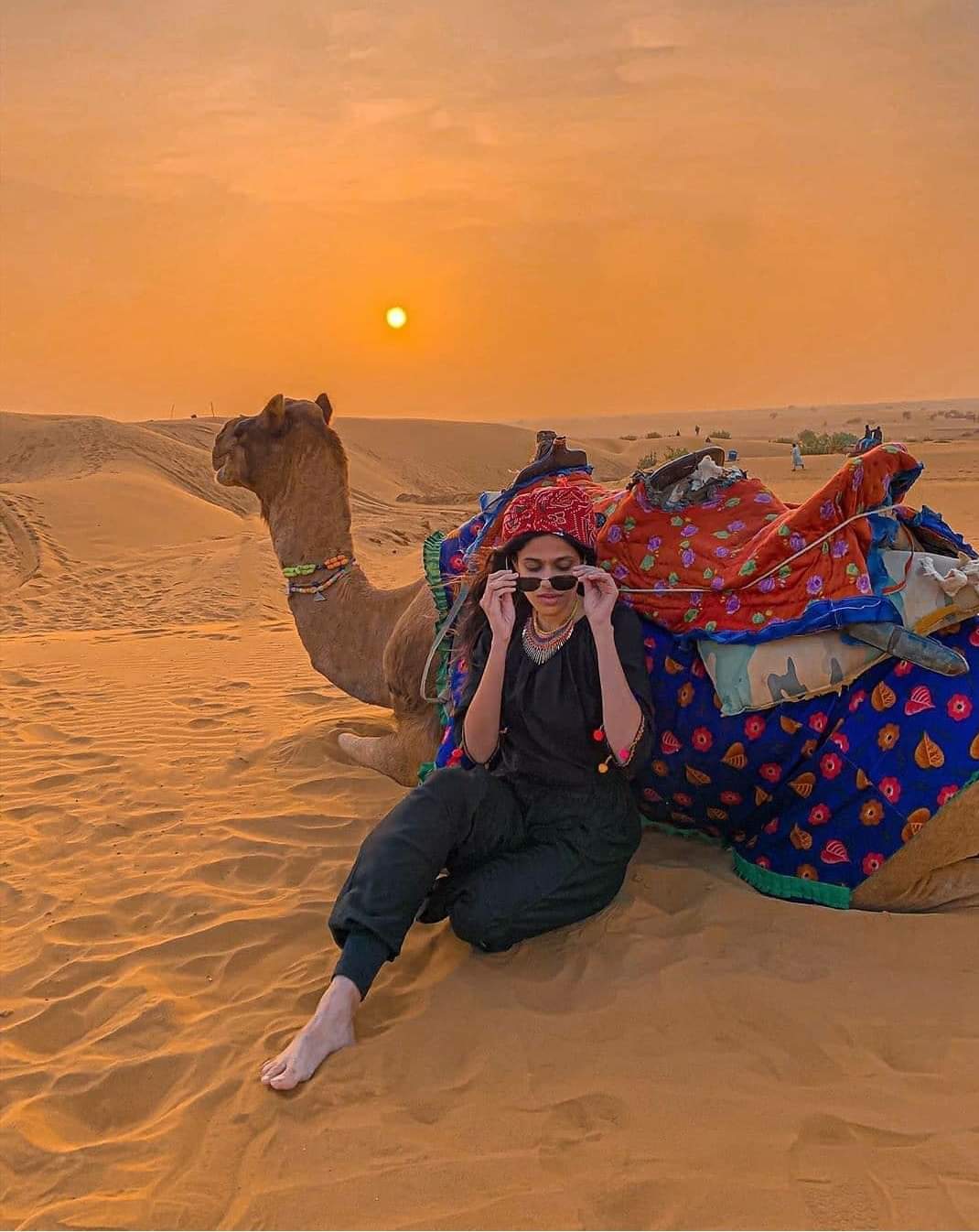 Sand Dunes with Mobile Tent package in jaisalmer